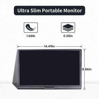 Mukesh 15.6'' 1920×1080 HD Portable Monitor